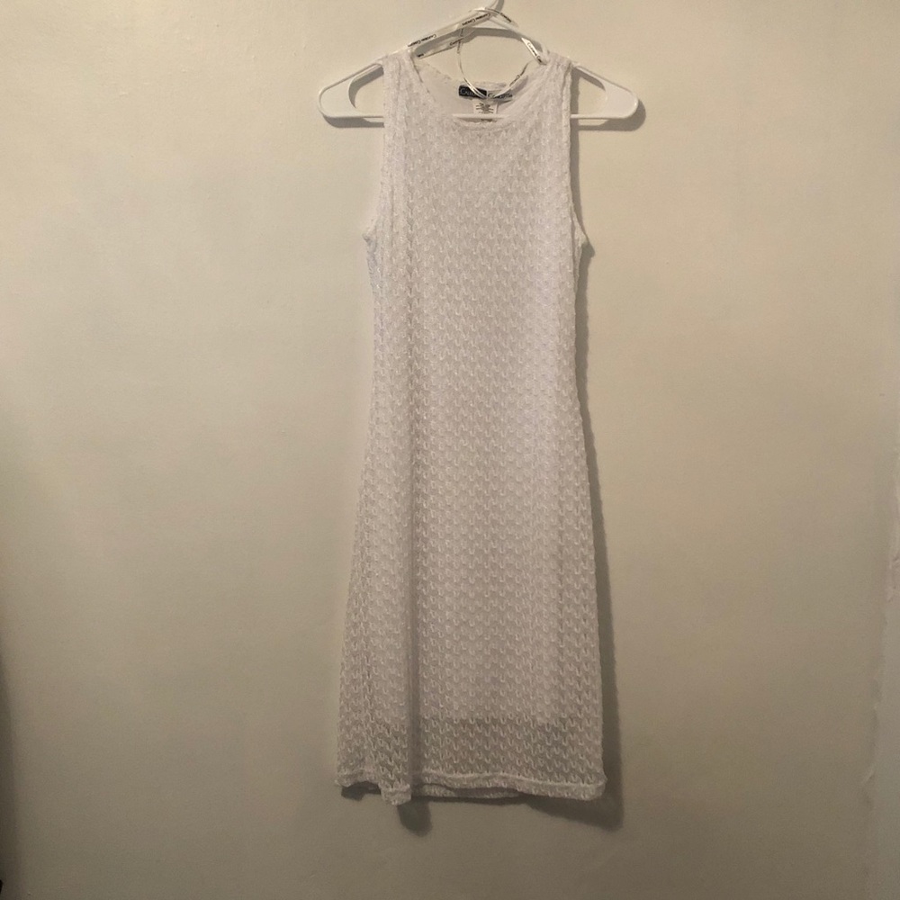 California Concepts White Dress Sz Small
